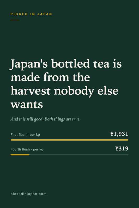 Japan's Bottled Tea Aisle, Explained