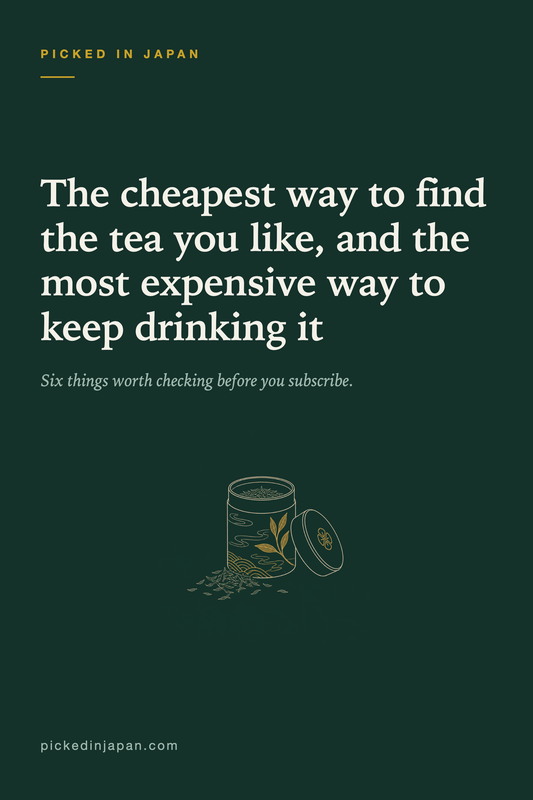 Japanese Tea Subscription Boxes: What to Check Before You Subscribe